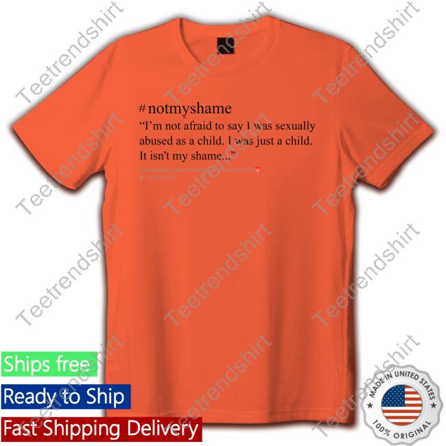 #Notmyshame T Shirt