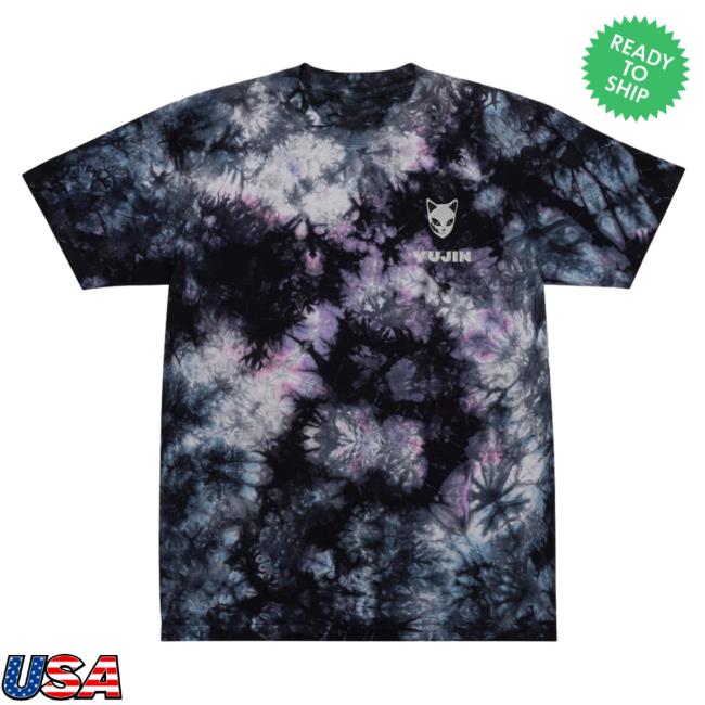 Yujin Clothing Boy In Love Tie Dye T-Shirts Milky Way Tie-Dye