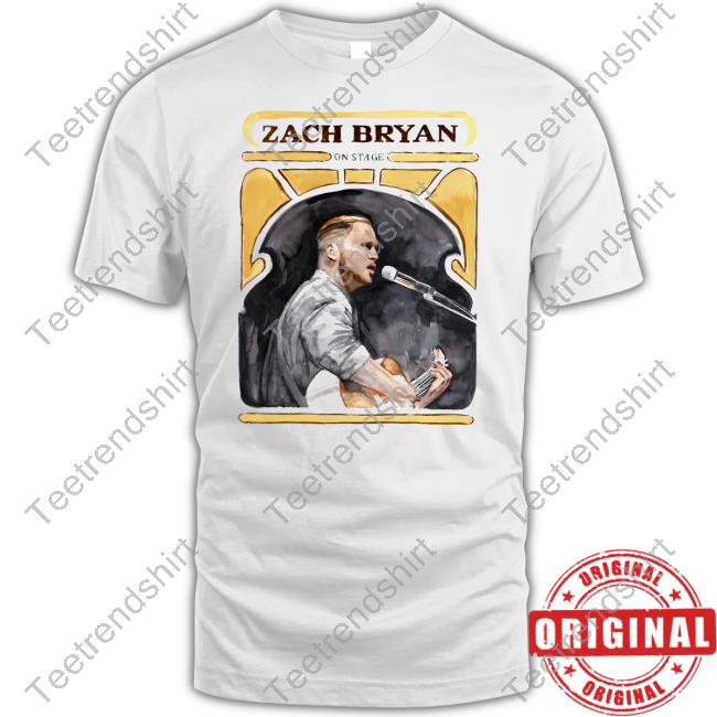 Zach Bryan Merch Onstage Short Sleeve Tee