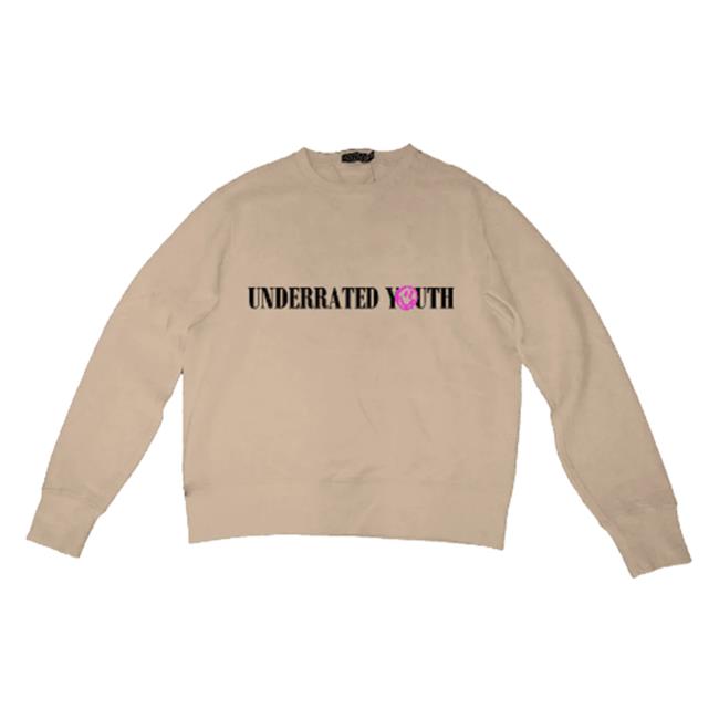 Yungblud Merch Underrated Youth Tan Tee Shirt